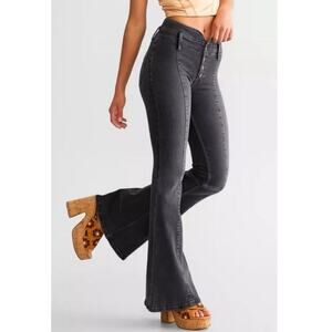 Free People We The Free After Dark Mid-Rise Flare Jeans